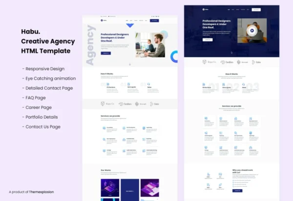 habu-creative-agency-digital-agency-template