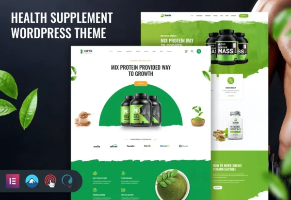 health-supplement-wordpress-theme