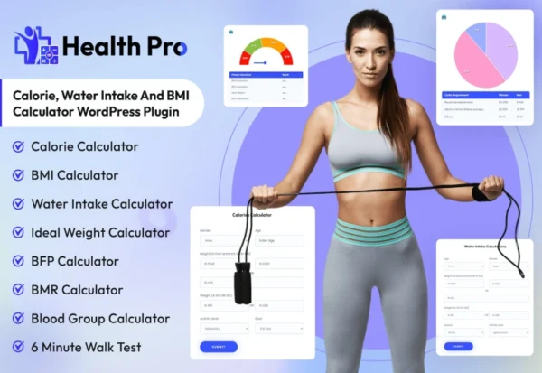 healthpro-calorie-bmi-calculator-wordpress-plugin