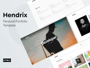 hendrix-personal-portfolio-template