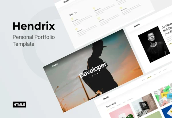 hendrix-personal-portfolio-template