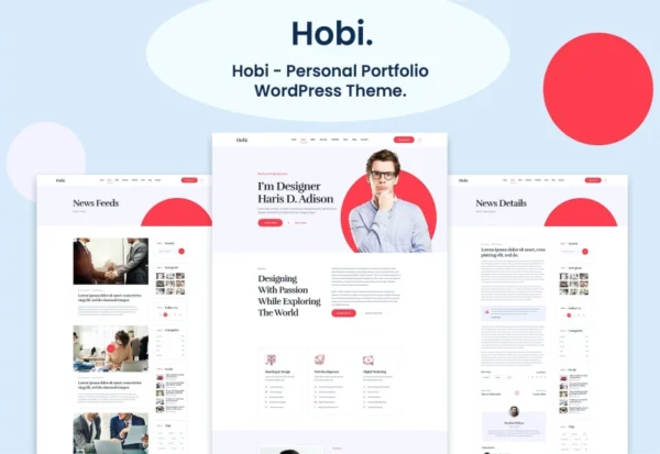 hobi-personal-portfolio-wordpress-theme