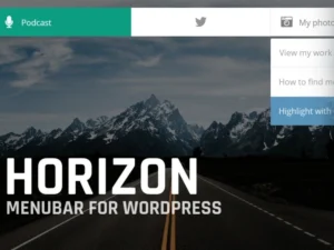 horizon-menubar-for-wordpress