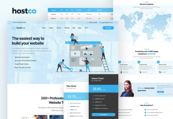 hostco-hosting-html-template