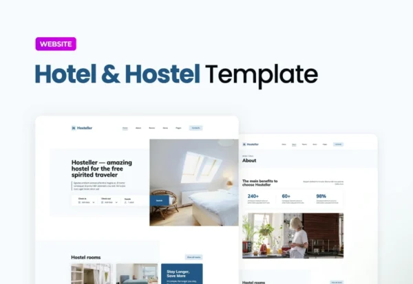 hostel-booking-website-template