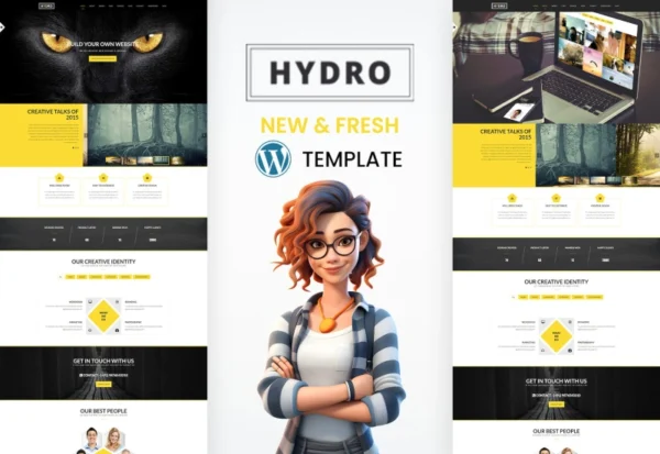 hydro-one-page-portfolio-wordpress-theme