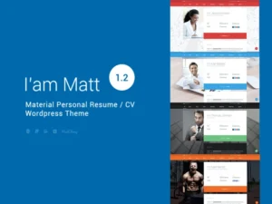 i-am-mat-material-personal-wordpress