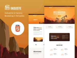 induste-industrial-factory-bootstrap-template