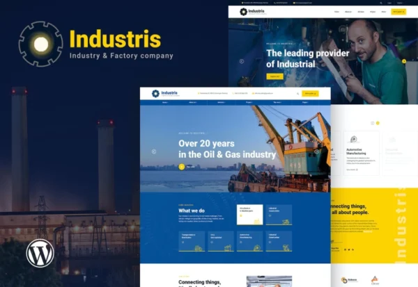 industris-factory-business-wordpress-theme