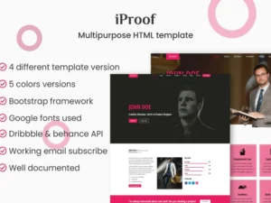 iproof-multipurpose-html-template