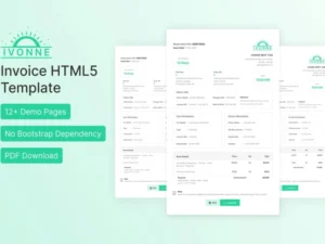 ivonne-invoice-html-template