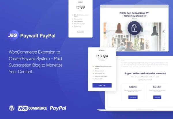 jeg-paypal-paywall-content-subscriptions-system