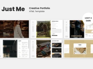 just-me-creative-portfolio-html5-template