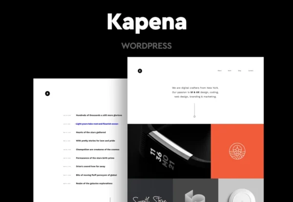 kapena-minimal-portfolio-wordpress-theme