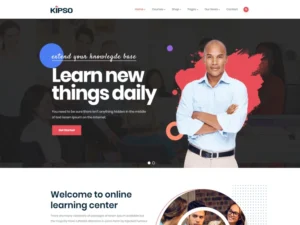 kipso-education-lms-wordpress-theme