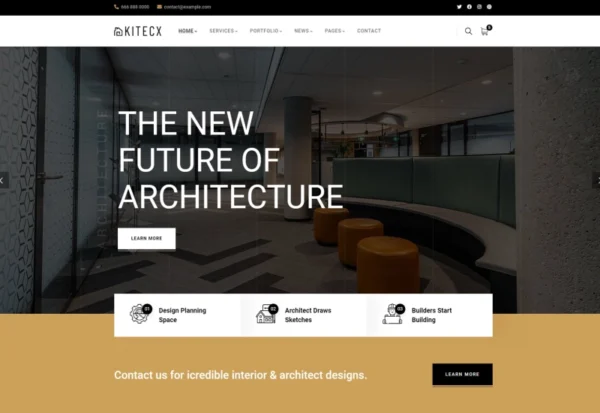 kitecx-architecture-interior-wordpress-theme