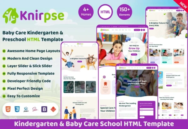 knirpse-kindergarten-baby-care-html-template