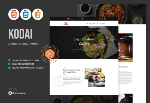 kodai-asian-restaurant-html-template