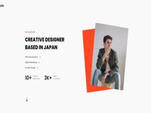 kura-tailwind-css-personal-portfolio-template-2