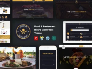 la-boom-food-restaurant-bistro-wordpress-theme