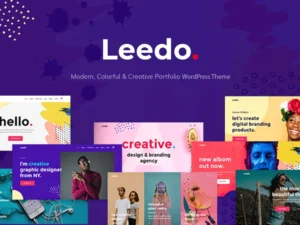 leedo-colorful-creative-portfolio-wp-theme