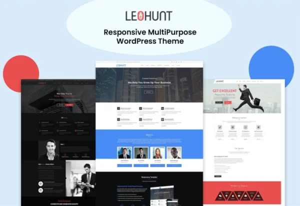 leohunt-responsive-multipurpose-wordpress-theme