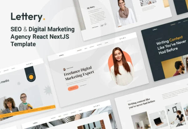 lettery-digital-marketing-agency-react-template