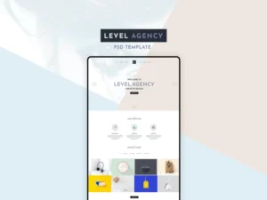 level-agency-creative-psd-template-2