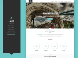 light-html-one-page-template