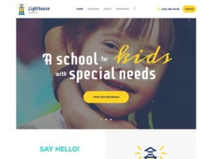 lighthouse-school-for-handicapped-kids-wp-theme