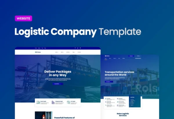 logistic-company-website-template