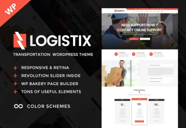 logistix-transportation-wordpress-theme