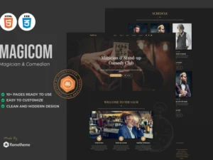 magicom-magician-comedian-html-template