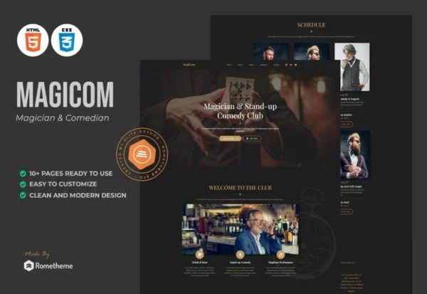 magicom-magician-comedian-html-template