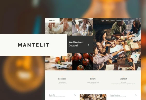 mantelit-restaurant-wordpress-theme