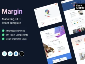 margin-marketing-seo-react-tailwindcss-template