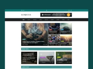 max-reporter-html-magazine-template