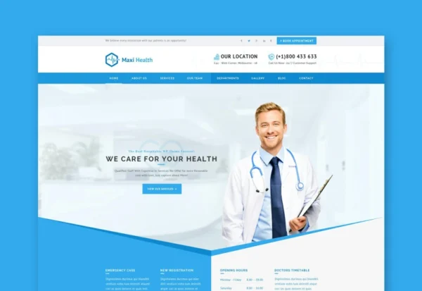 maxi-health-medical-health-html-template