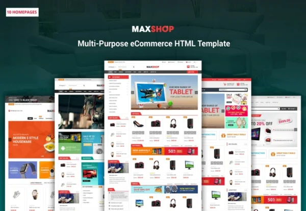 maxshop-multipurpose-ecommerce-html-template