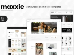 maxxie-multipurpose-ecommerce-psd-template