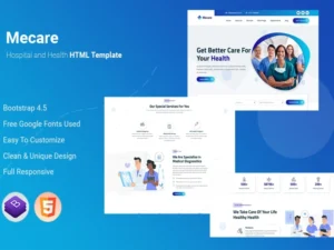 mecare-hospital-and-health-html-template