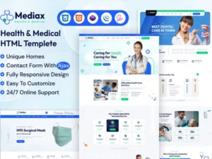 mediax-health-medical-service-html-template