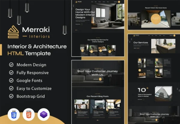 merraki-interiors-architecture-html-template