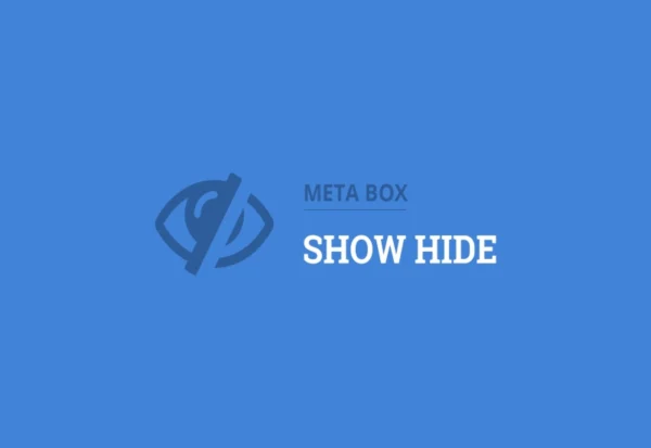 meta-box-show-hide