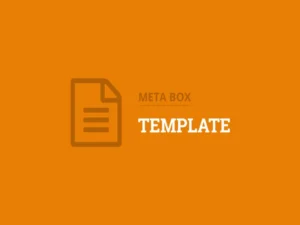 meta-box-template