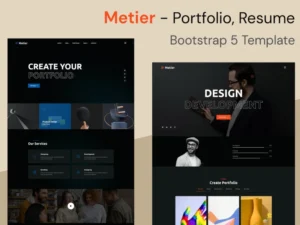 metier-portfolio-resume-bootstrap-5-template-2