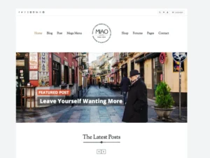 miao-clean-blog-shop-wordpress-theme