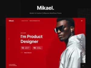 mikael-modern-creative-cv-resume-wp-theme