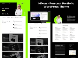 mikon-personal-portfolio-wordpress-theme