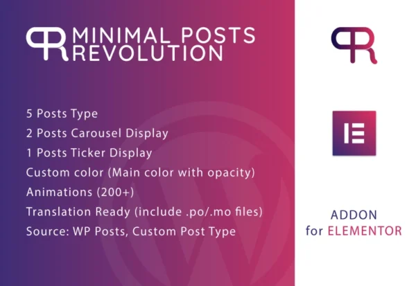 minimal-posts-revolution-for-elementor-plugin